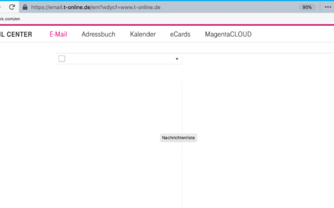 Nichts geht mehr bei T-online.de und seinem Mail-Service. Und das schon seit Stunden.