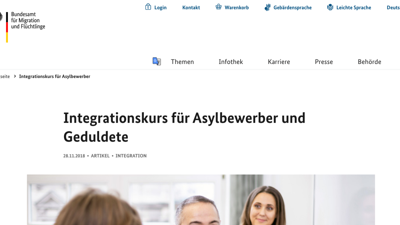 Das BAMF stellt sich gerne so hin, als sei es nur für Asylbewerber zuständig. Doch in Wirklichkeit muss es sich auch um die Integration von EU-Bürgern kümmern.