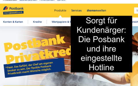Mit nervigem Gendern versucht die Postbank Verbrauchernähe bei nachlässigem Kundenservice zu suggerieren.