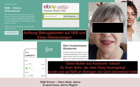 Eine Mutter kämpft mit vielen Mitstreitern in einer WhatsApp-Gruppe gegen Betrug auf Ebay und N26.