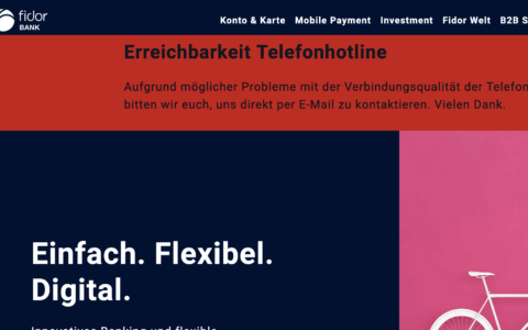 Dende einer Direktbank, mit der Tausende Bitcoin.de-Kunden ihre Transaktionen abwickelten.