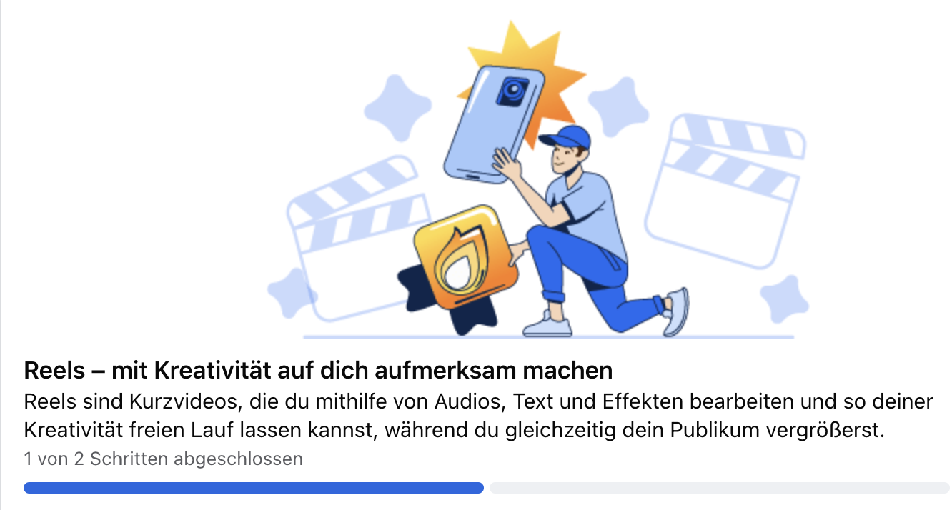 Reel-Videos sind auf Facebook oder Instagram beliebt.