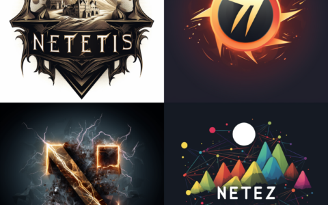 So stellt sich Midjourney das Logo von Netz-trends.de künstlerisch vor.
