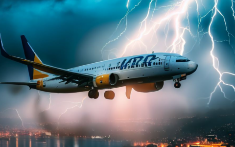 Wenn Fluglinien wie Ryanair kurzfristig einen Flug streichen: Welche Rechte stehen Betroffenen zu? Die Grafik-Redaktion von NETZ-TRENDS.de entwickelte mit dem KI-Tool der Suchmaschine Bing.com diese Grafik, die ein wenig an Ryanair erinnern soll und die Gefühle, die so mancher Fluggast hat, wenn er oder sie kurzfristig mitgeteilt bekommt, der Flug falle mal wieder aus. (Bild: Bing Image Creator).
