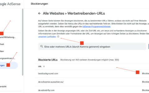 So blockierst Du Werbekunden, unerwünschte Anzeigen, die von Google Adsense auf Deiner Webseite ausgespielt werden, auf Deinen Webseiten für Deine Nutzer.