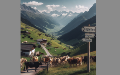 Achtung, wer auf österreichischen Straßen unterwegs ist, muss häufig eine Vignette auf der Frontscheibe installiert haben. Fach-Onlineportale bieten den Kauf auch online an. Die Grafik-Redaktion von NETZ-TRENDS.de nutzte für dieses Bild die Google-KI midjourney.app.