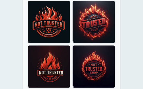 Das Trusted Shop Gütesiegel steht für nicht wenige eher für Not Trusted Shop. Unser Bild entstand mit der Bing KI Grafik Bing Image Creator.