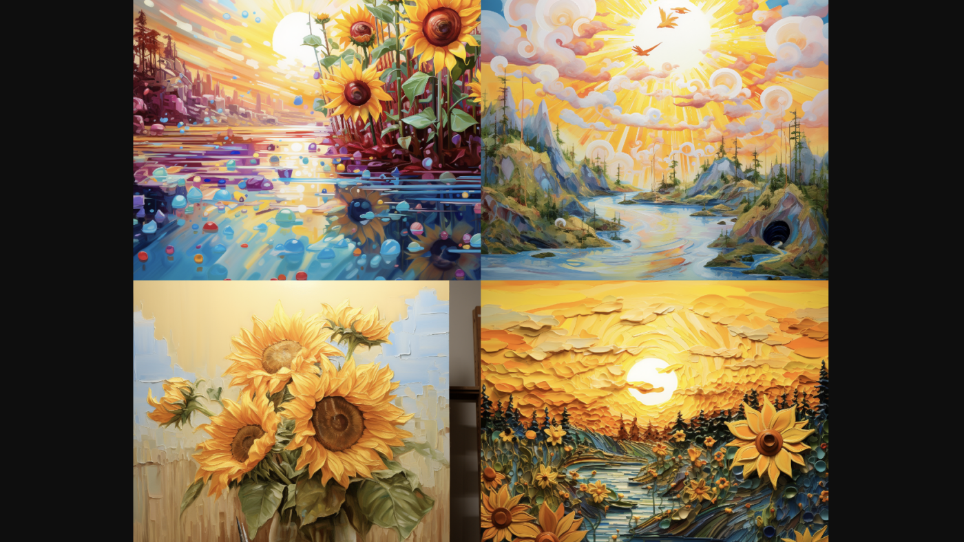 Wir wünschen Sarah Wagenknecht alles Gute mit ihrer neuen Partei. Diese Blumen sind unser Geschenk, gemalt von der Google KI Midjourney.app.