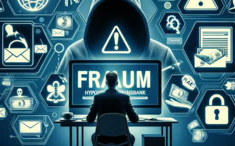 Alptraum: Kunden und Kundinnen der HypoVereinsbank müssen sich, wie viele Bankkunden auch anderer Banken, wie der Postbank, vor Kriminellen in Acht nehmen. Unser Bild machte Chat GPT auf Bitte von NETZ-TRENDS.de.