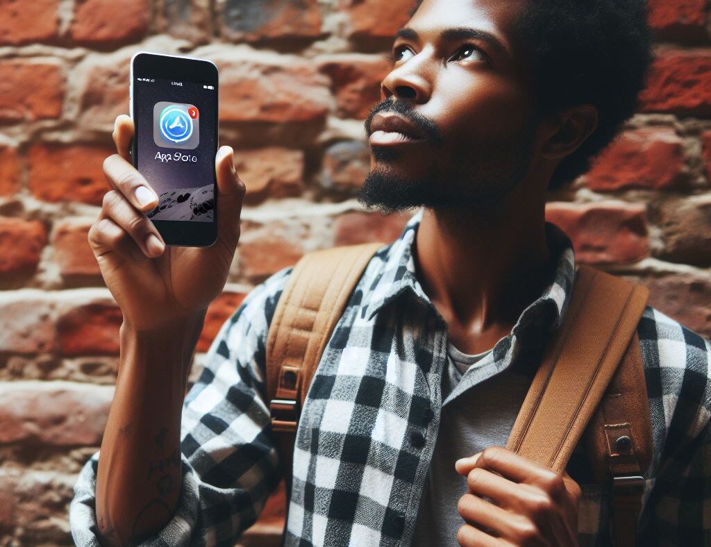 Die EU greift ein: Apple wird gezwungen, sein Betriebssystem für andere App Store-Anbieter zu öffnen. Dieses Bild, erstellt mit Bing Image Creator, symbolisiert den Beginn einer neuen Ära in der App-Welt.