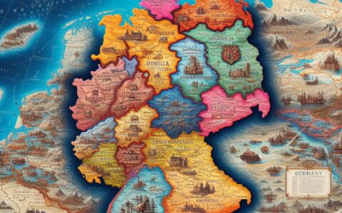Deutschland ist schön, Deutschland ist reich. Das dachten sich wohl auch im Jahr 2023 rund 2,7 Millionen Flüchtlinge die in Deutschland eingewandert sind und von der Bundesregierung aus SPD, Grünen und FDP mit offenen Armen empfangen wurden. Unsere Deutschlandkarte zeichnete die Bing KI.
