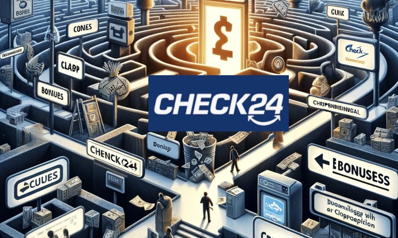 Im Verwirrungs-Labyrinth der Preisdarstellungen von Check24 und seinen Stromtarifen.