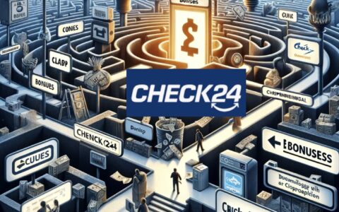 Im Verwirrungs-Labyrinth der Preisdarstellungen von Check24 und seinen Stromtarifen.