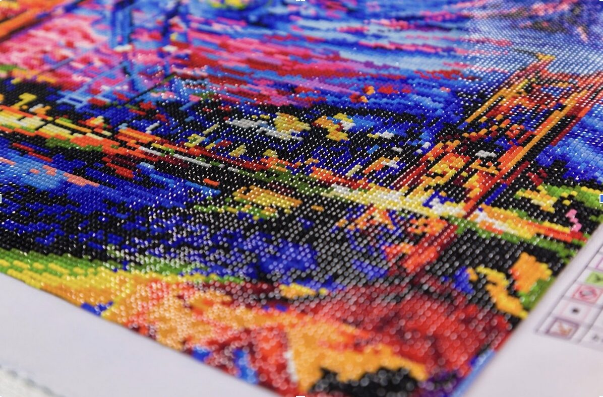 Diamanten Painting ist eine immer weiter verbreitete Kunstform, mit der sich auch immer mehr Ausstellungen auseinandersetzen.