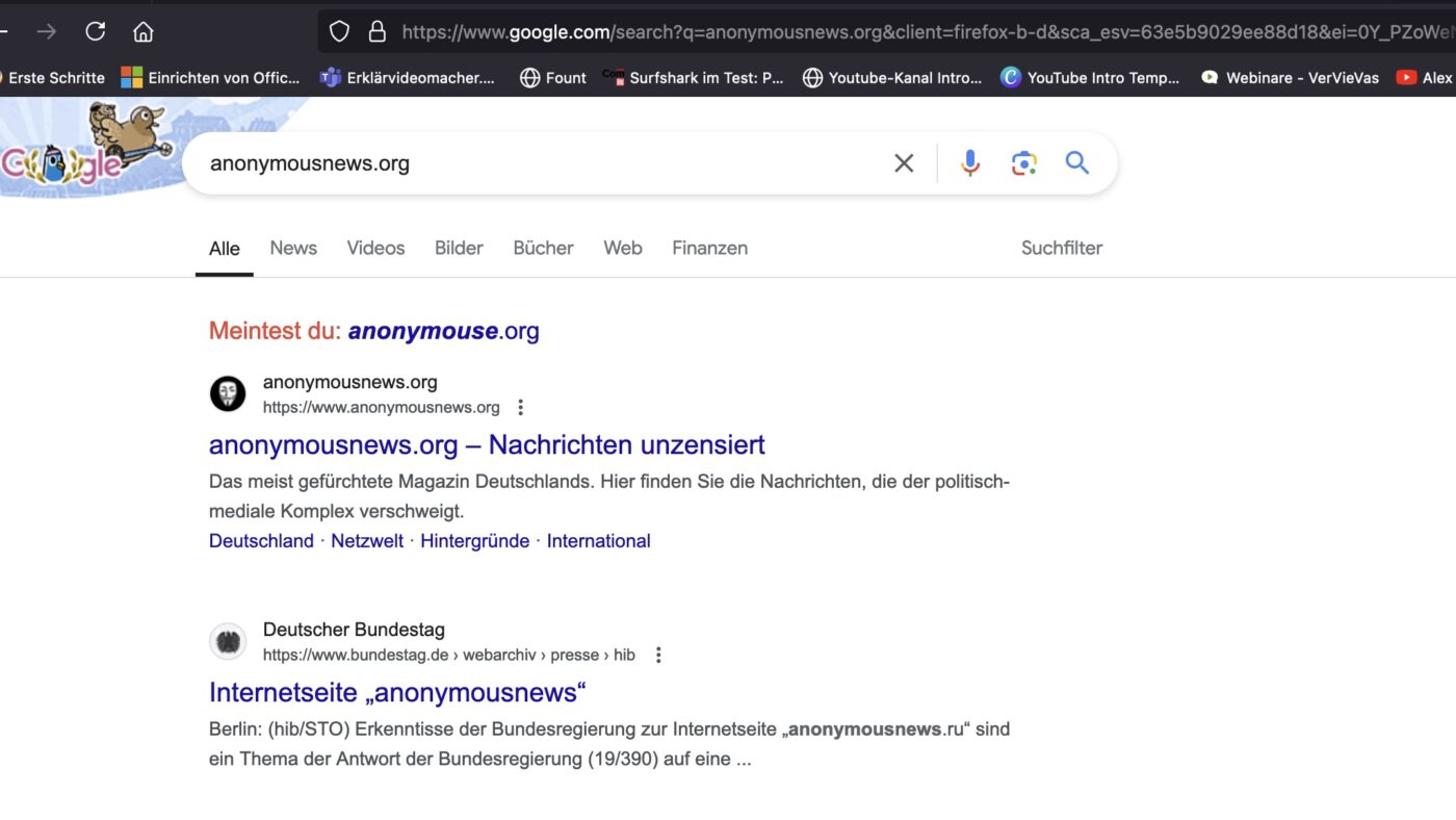Journalisten von bundestag.de nutzen die Plattform, um politische Gegner zu diskreditieren und missbrauchen dabei die Reichweite einer staatlichen Webseite, die in Suchmaschinen wie Google prominent platziert wird.