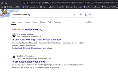 Journalisten von bundestag.de nutzen die Plattform, um politische Gegner zu diskreditieren und missbrauchen dabei die Reichweite einer staatlichen Webseite, die in Suchmaschinen wie Google prominent platziert wird.