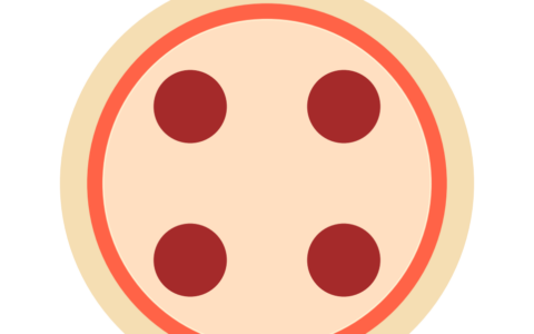 Etwas spartanisch ist das Bild, das Chat GPT für Netz-trends.de zum Auftrag, Prompt: "Zeichne eine Salamipizza und schreibe 'Test' drüber zur Verfügung stellt".