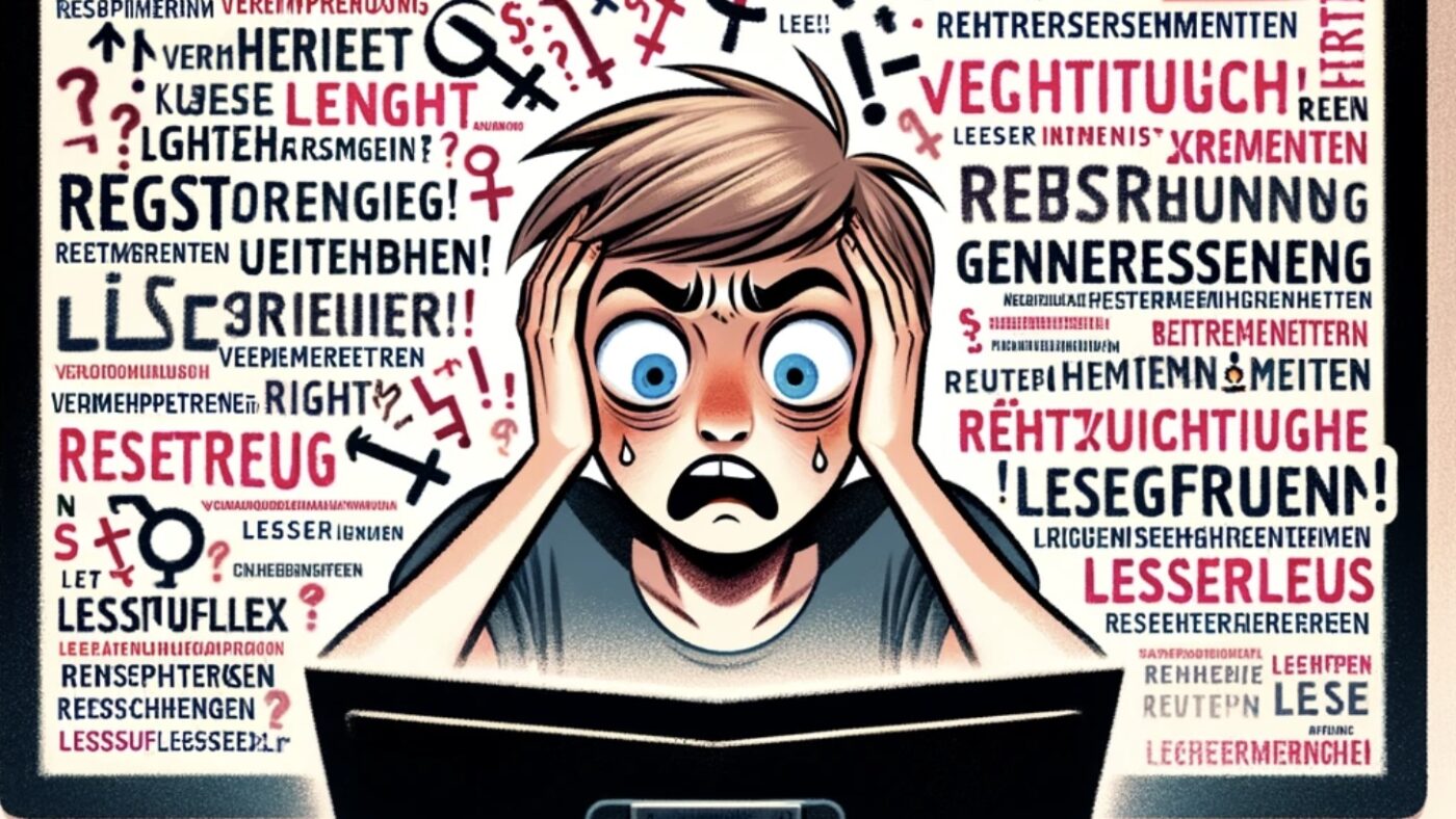 Immobilienscout24 nervt immer mehr seiner Nutzer. Das Portal hat sich dem feministischen radikalen Gendern verschrieben. Wir löschen mittlerweile konsequent Newsletter des Portals. Bild: Chat GPT auf NETZ-TRENDS-Anfrage.