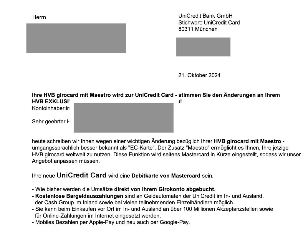 Intransparente Vertragsänderungen bei der HypoVereinsbank: vzbv beantwortet Presseanfrage von Netz-trends zu "Zahlungspflichtig bestellen"-Button
