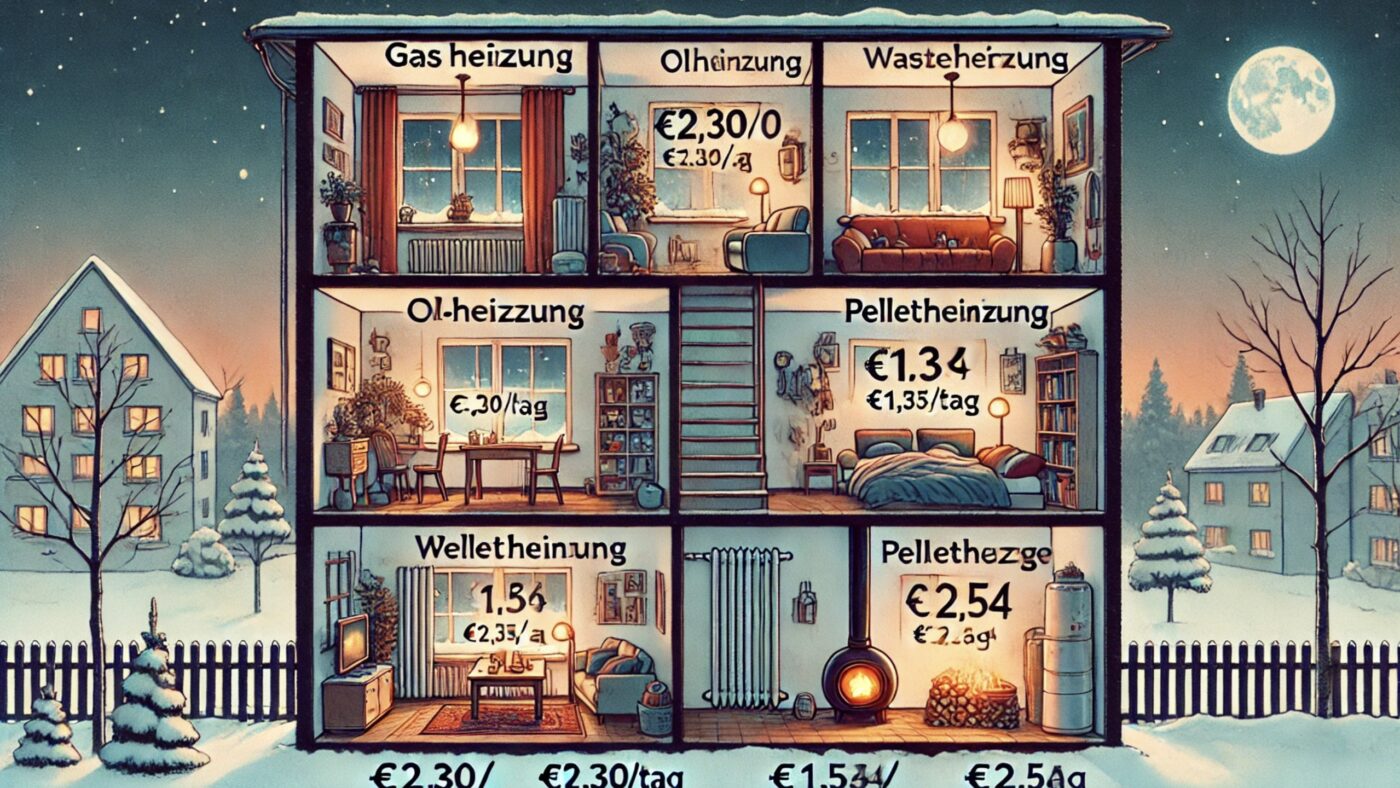 Fernwärme, mit der in Leipzig Hunderte Wohnungen beheizt werden ist die teuerste Heizungsart. Bild: Chat GPT auf Netz-trends-Anfrage.