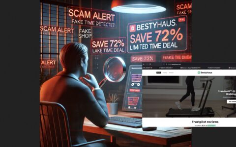 KI kommt auf Anfrage von NETZ-TRENDS.de zum Urteil: Fake Shop Alarm. Bild: Chat GPT auf Anfrage von NT.