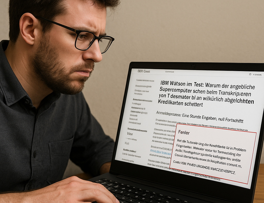 KI Bild über das Transkribieren von Texten für NETZ-TRENDS.de.