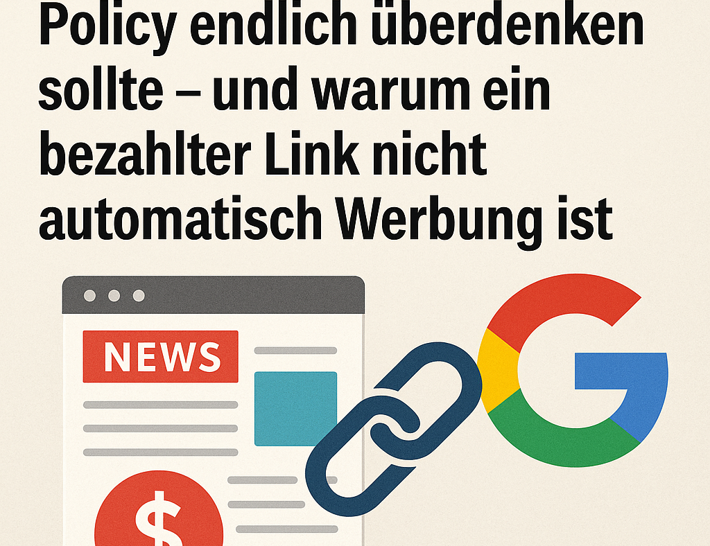 Kommentar: Googles Link-Policy ignoriert die ökonomische Realität des Internets – und gefährdet die Vielfalt von Medien, Blogs, Unternehmen und digitalen Märkten