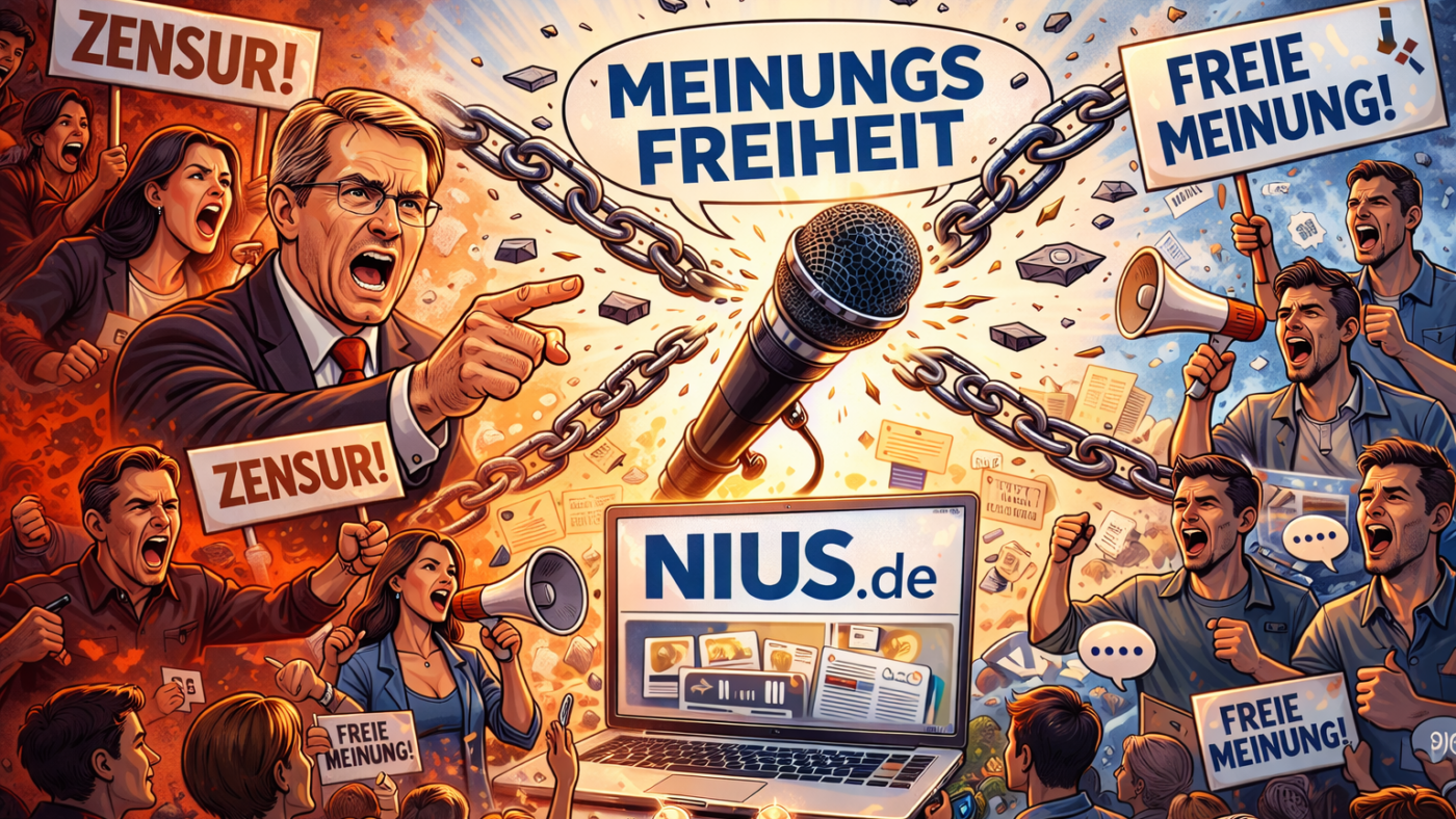 Der Ministerpräsident von Schleswig-Holstein, CDU-Politiker Daniel Günther, möchte Medien zensieren und verbieten: Ein Frontalangriff auf die Demokratie sagen viele.