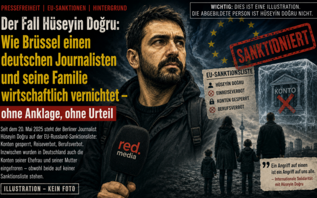 Der Fall Hüseyin Doğru: Wie Brüssel einen deutschen Journalisten und seine Familie wirtschaftlich vernichtet – ohne Anklage, ohne Urteil