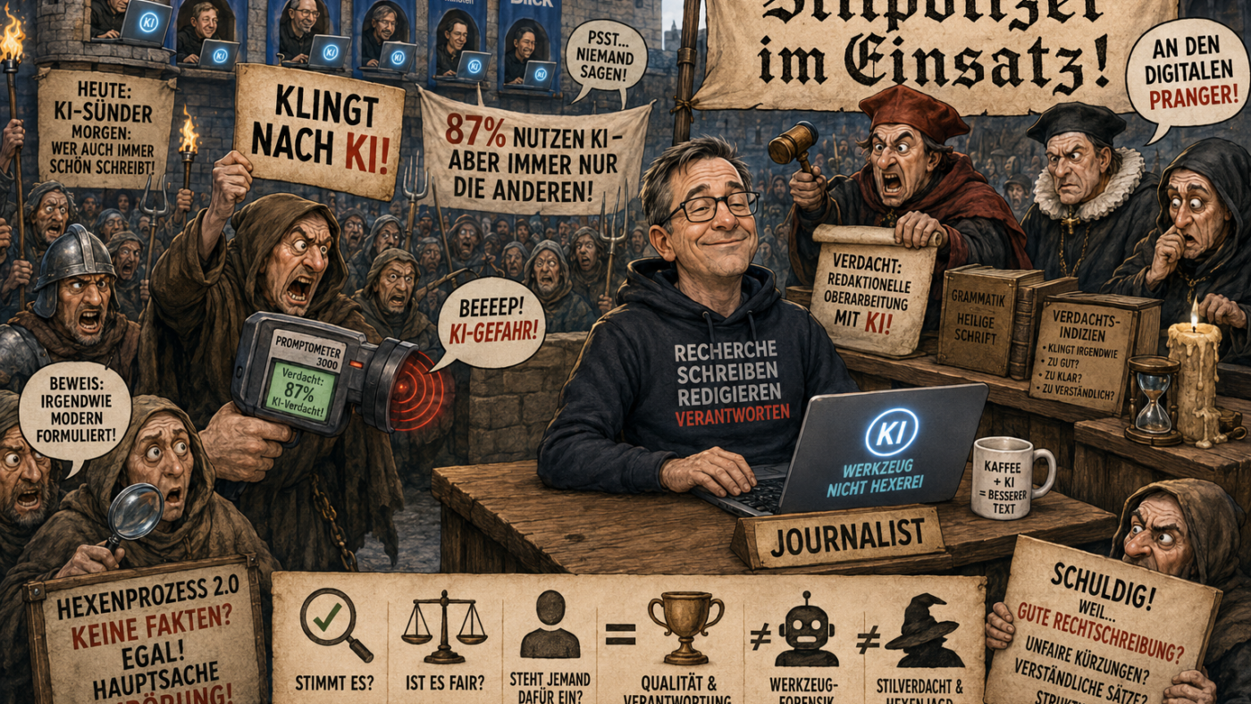 WARNHINWEIS FÜR DIE GANZ BLÖDEN: Achtung, dieses Bild ist mit KI generiert. Wir haben es nicht gemalt, nicht fotografiert.