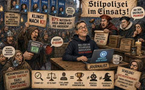 WARNHINWEIS FÜR DIE GANZ BLÖDEN: Achtung, dieses Bild ist mit KI generiert. Wir haben es nicht gemalt, nicht fotografiert.