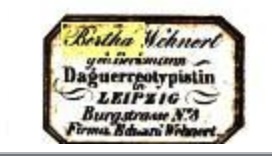 Kurz nach der Eröffnung ihres Ateliers in Leipzig warb Bertha Wehnert-Beckmann in einer Zeitung für die "Firma Eduard Wehnert". Obwohl diese Firma nicht ihre eigene war, platzierte sie ihren Namen prominent in der Anzeige. Das half ihr, sich schnell einen Namen in Leipzig zu machen. Um in Leipzig arbeiten und leben zu dürfen, musste sie einen offiziellen Antrag stellen. Dieser wurde zunächst abgelehnt. Ein Jahr später kehrte sie von ihrem Mann in Dresden, wo ebenfalls ein Photoatelier von Wehnert war, mit den erforderlichen 600 Thalern Sicherheitsleistung zurück. Diese hatte sie wahrscheinlich von ihrem Mann Eduard erhalten. Zudem belegte sie, was die Stadt Leipzig von Neubürgern damals forderte, dass sie sich auch in Dresden weiterhin selbständig mit Haarklöppeln versorgen könnte. Schließlich erhielt sie die Genehmigung, ihre Tätigkeit in Leipzig aufzunehmen. Der Rest ist Legende.