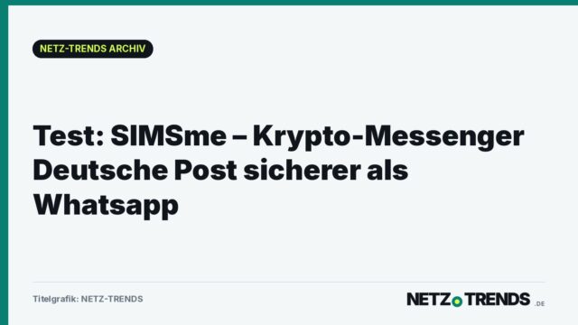 Titelgrafik von NETZ-TRENDS mit der Überschrift des Artikels