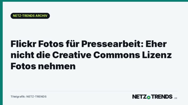 Titelgrafik von NETZ-TRENDS mit der Überschrift des Artikels