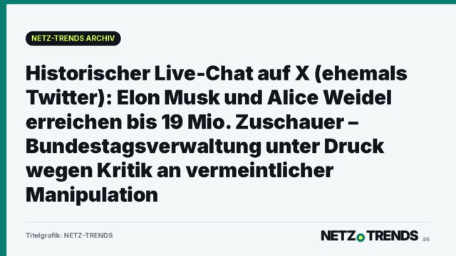 Titelgrafik von NETZ-TRENDS mit der Überschrift des Artikels